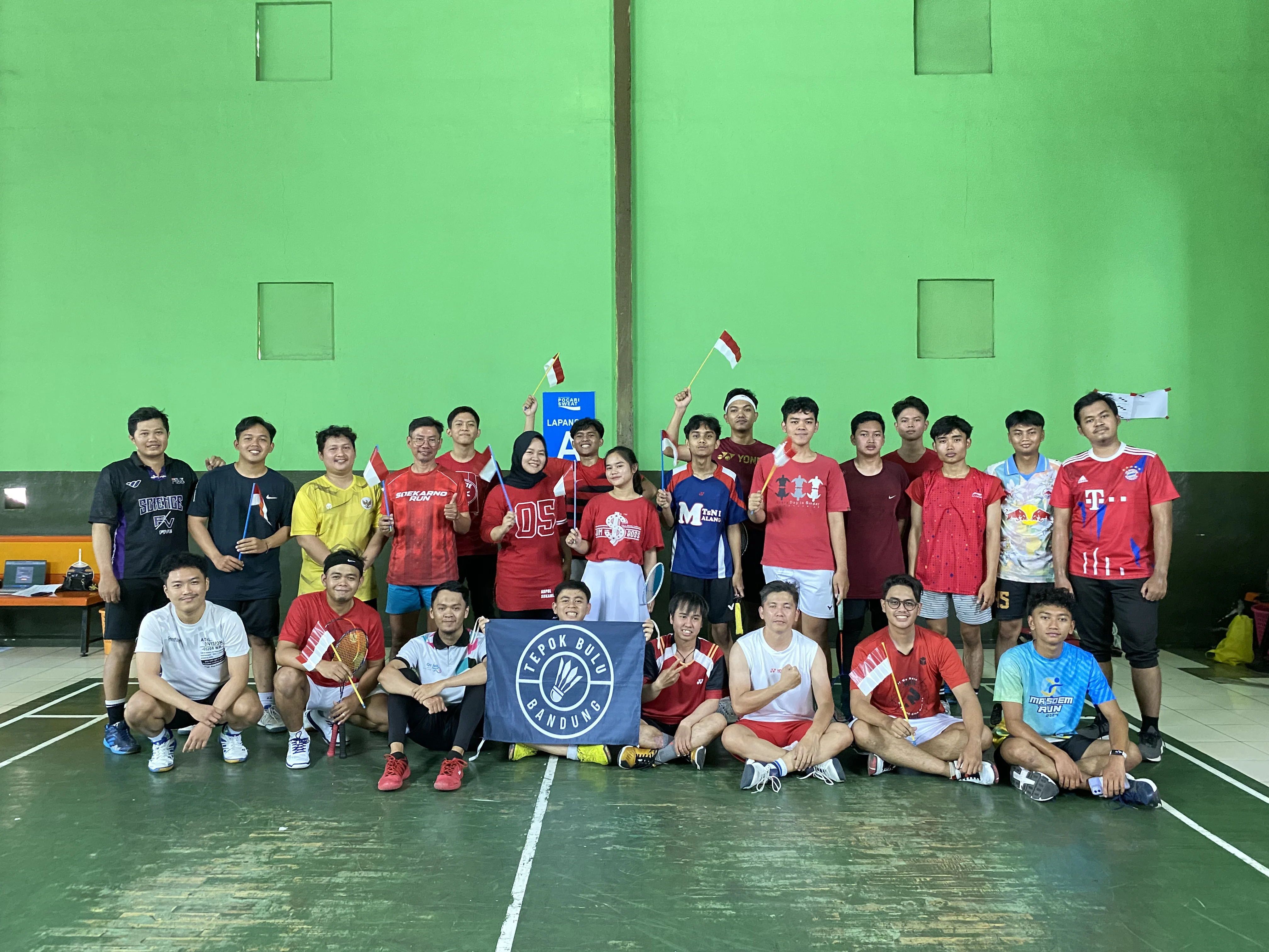 Potret Old TBB (12) saat sesi Mabar atau Latihan di Tepok Bulu Bandung
